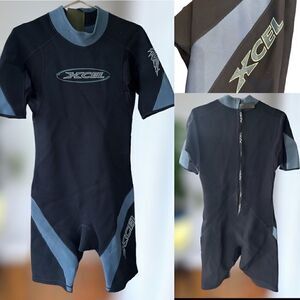 XCEL Shorty Wetsuit Springsuit Surfing Made in USA Size XL